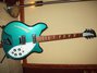 Rickenbacker 360/6 , Turquoise: Full Instrument - Front