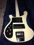 Rickenbacker 4003/4 Tuxedo, White: Close up - Free