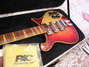 Rickenbacker 660/12 Mod, Amber Fireglo: Neck - Rear