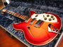 Rickenbacker 381/6 Mod, Fireglo: Neck - Rear