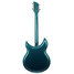 Rickenbacker 381/6 V69, Turquoise: Full Instrument - Rear