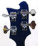 Rickenbacker 4003/4 , Midnightblue: Headstock - Rear