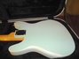 Rickenbacker 3000/4 Mod, White: Body - Rear