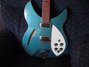 Rickenbacker 330/6 , Turquoise: Body - Front