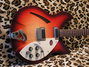 Rickenbacker 330/6 , Fireglo: Close up - Free