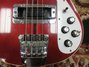 Rickenbacker 4001/4 , Burgundy: Close up - Free2