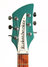 Rickenbacker 620/6 Mod, Turquoise: Headstock