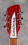 Rickenbacker 1993/12 Plus, Ruby: Headstock