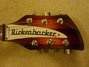 Rickenbacker 360/6 VP, Fireglo: Headstock