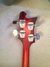 Rickenbacker 4001/4 C64, Fireglo: Headstock - Rear