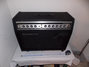 Rickenbacker TR75/amp , Black: Headstock