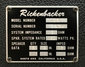 Rickenbacker Transonic 100/amp , Black: Neck - Front