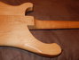 Rickenbacker 4001/4 V63, Mapleglo: Neck - Rear