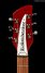 Rickenbacker 330/6 , Ruby: Headstock