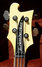 Rickenbacker 4001/4 BT, White: Headstock