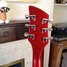 Rickenbacker 620/6 , Ruby: Headstock - Rear