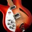 Rickenbacker 330/6 , Fireglo: Close up - Free