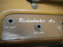 Rickenbacker M-88/amp Ace, Two tone brown: Close up - Free2