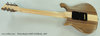 Rickenbacker 650/6 Dakota, Natural Walnut: Full Instrument - Rear