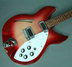 Rickenbacker 330/6 , Fireglo: Close up - Free