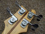 Rickenbacker 4001/4 Mod, Mapleglo: Headstock - Rear