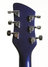 Rickenbacker 330/6 , Midnightblue: Headstock - Rear