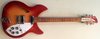 Rickenbacker 330/6 , Fireglo: Full Instrument - Front