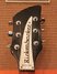 Rickenbacker 330/6 , Jetglo: Headstock