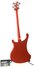 Rickenbacker 4003/4 S, Ruby: Full Instrument - Rear