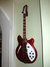 Rickenbacker 360/6 , Ruby: Full Instrument - Front