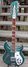 Rickenbacker 381/12 , Turquoise: Full Instrument - Front