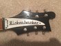 Rickenbacker 480/6 , Jetglo: Headstock