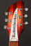 Rickenbacker 330/6 , Fireglo: Headstock