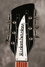 Rickenbacker 360/12 CW, Jetglo: Headstock