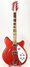 Rickenbacker 360/6 , Ruby: Full Instrument - Front