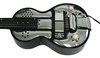 Rickenbacker B/6 , Black: Body - Front