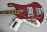 Rickenbacker 4001/4 , Burgundy: Close up - Free2