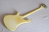 Rickenbacker 4001/4 BT, White: Full Instrument - Rear