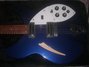 Rickenbacker 330/6 , Midnightblue: Body - Front