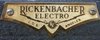 Rickenbacker The Speaker/amp , Black: Headstock