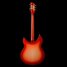 Rickenbacker 330/6 , Fireglo: Full Instrument - Rear