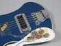 Rickenbacker 4001/4 , Azureglo: Close up - Free2