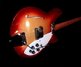 Rickenbacker 1997/6 , Fireglo: Body - Front