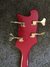 Rickenbacker 4004/4 Cii, Ruby: Headstock - Rear