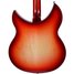 Rickenbacker 330/6 , Fireglo: Body - Rear