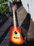Rickenbacker 730/12 PW Build (acoustic), Amber Fireglo: Full Instrument - Front