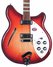 Rickenbacker 360/6 , Fireglo: Body - Front