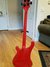 Rickenbacker 4003/4 BH BT, Red: Full Instrument - Rear