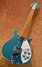 Rickenbacker 620/6 , Turquoise: Full Instrument - Front