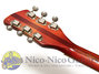 Rickenbacker 335/6 , Fireglo: Headstock - Rear